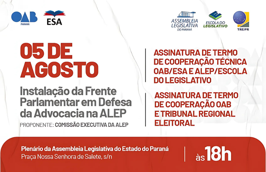 Banner Escola do Legislativo